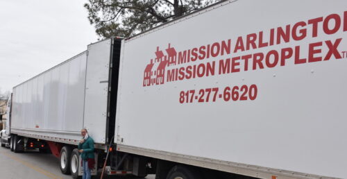 Water delivery to Mission Arlington